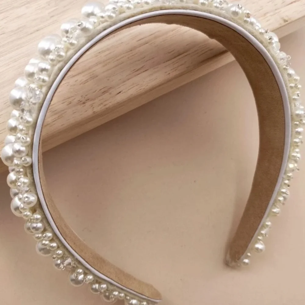 NEW Faux Pearl Decor Headband 🔥🔥